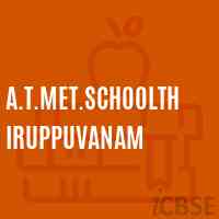 A.T.Met.Schoolthiruppuvanam Logo