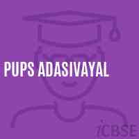 Pups Adasivayal Primary School Logo