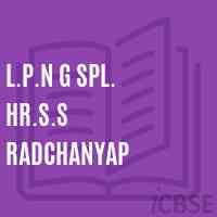 L.P.N G Spl. Hr.S.S Radchanyap Senior Secondary School Logo