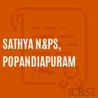 Sathya N&ps, Popandiapuram Primary School Logo