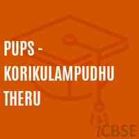 Pups - Korikulampudhu Theru Primary School Logo
