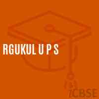 Rgukul U P S Middle School Logo