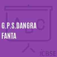 G.P.S.Dangra Fanta Primary School Logo