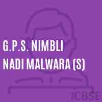 G.P.S. Nimbli Nadi Malwara (S) Primary School Logo