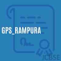 Gps_Rampura Primary School Logo