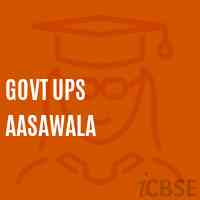 Govt Ups Aasawala Middle School Logo
