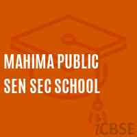 Mahima Public Sen Sec School Logo