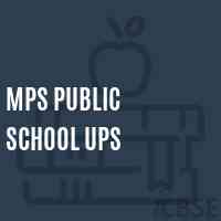 Mps Public School Ups Logo