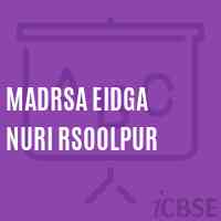 Madrsa Eidga Nuri Rsoolpur Primary School Logo