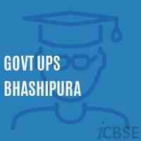 Govt Ups Bhashipura Middle School Logo