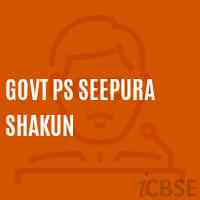 Govt Ps Seepura Shakun Primary School Logo