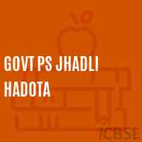 Govt Ps Jhadli Hadota Primary School Logo
