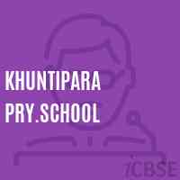 Khuntipara Pry.School Logo
