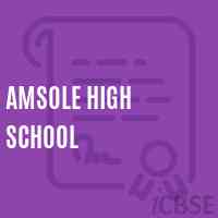 Amsole High School Logo