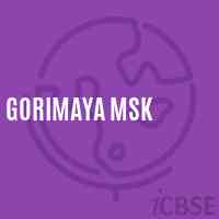 Gorimaya Msk School Logo