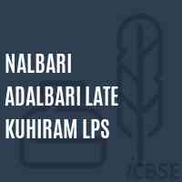 Nalbari Adalbari Late Kuhiram Lps Primary School Logo