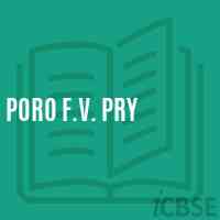 Poro F.V. Pry Primary School Logo