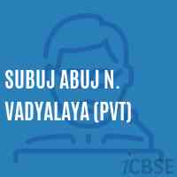 Subuj Abuj N. Vadyalaya (Pvt) Primary School Logo