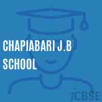 Chapiabari J.B School Logo