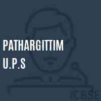 Pathargittim U.P.S School Logo