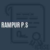 Rampur P.S Primary School Logo