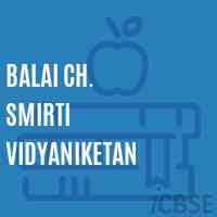 Balai Ch. Smirti Vidyaniketan Primary School Logo