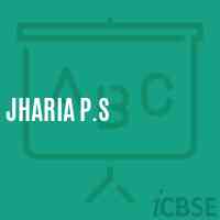 Jharia P.S Primary School Logo