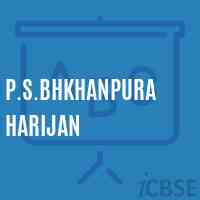 P.S.Bhkhanpura Harijan Primary School Logo
