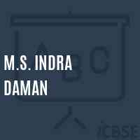 M.S. Indra Daman Middle School Logo