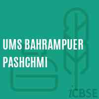 Ums Bahrampuer Pashchmi Middle School Logo