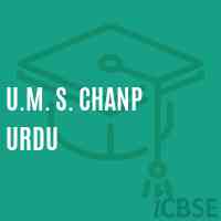 U.M. S. Chanp Urdu Middle School Logo