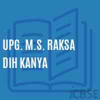 Upg. M.S. Raksa Dih Kanya Middle School Logo