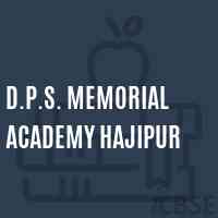 D.P.S. Memorial Academy Hajipur Primary School Logo