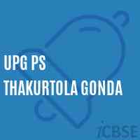 Upg Ps Thakurtola Gonda Primary School Logo