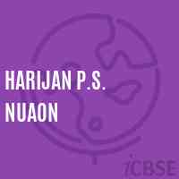 Harijan P.S. Nuaon Primary School Logo