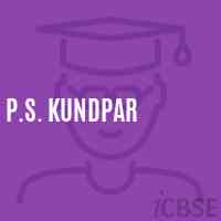 P.S. Kundpar Primary School Logo