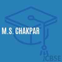M.S. Chakpar Middle School Logo
