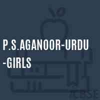 P.S.Aganoor-Urdu-Girls Primary School Logo