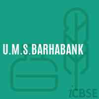 U.M.S.Barhabank Middle School Logo