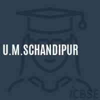 U.M.Schandipur Middle School Logo