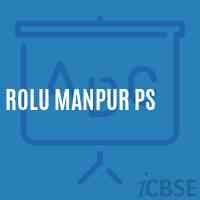 Rolu Manpur Ps Primary School Logo