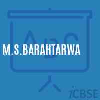 M.S.Barahtarwa Primary School Logo