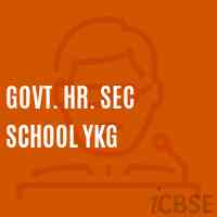 Govt. Hr. Sec School Ykg Logo