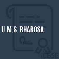 U.M.S. Bharosa Middle School Logo