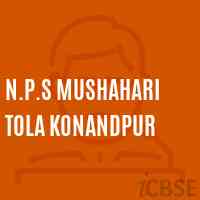 N.P.S Mushahari Tola Konandpur Primary School Logo