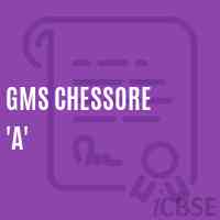 Gms Chessore 'A' Middle School Logo