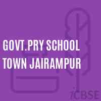 Govt.Pry School Town Jairampur Logo