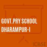 Govt.Pry School Dharampur-I Logo