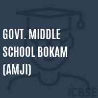 Govt. Middle School Bokam (Amji) Logo