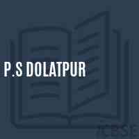 P.S Dolatpur Primary School Logo